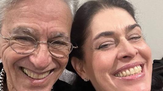 Caetano Veloso e Paula Lavigne
