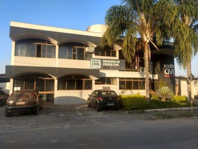 Fachada da Delegacia de Polícia Civil de Caeté