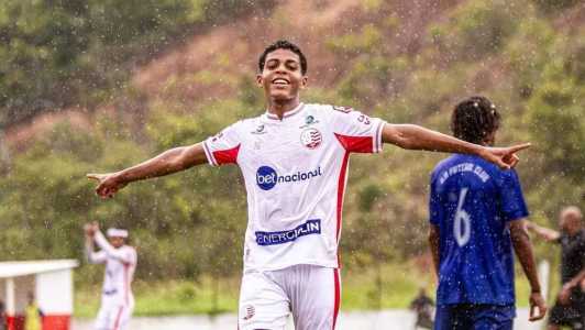 Caio Suassuna, atacante da equipe sub-17 do Náutico