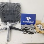 Receita Federal apreende 1.100 peças de armamentos em aeroporto somente neste mês