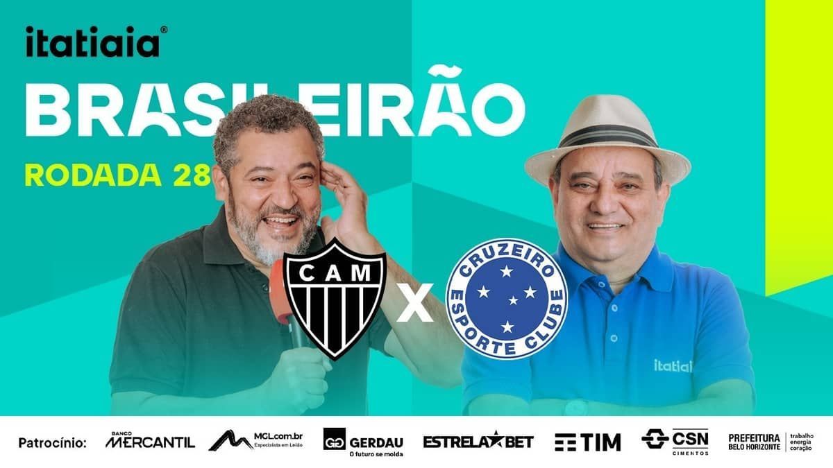 Atlético x Cruzeiro: assista, ao vivo, à transmissão da Itatiaia no clássico