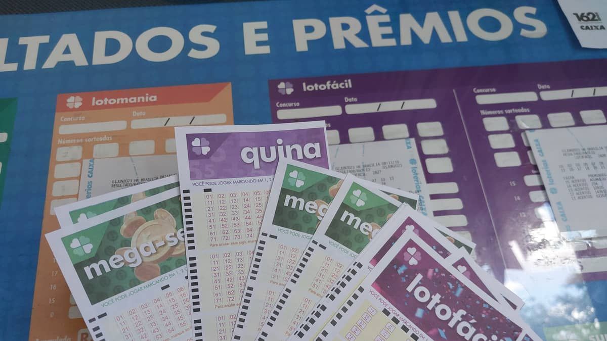 Mega-Sena, Quina, Timemania, Lotomania, Dia de Sorte, Super Sete e +Milionária têm prêmios acumulados