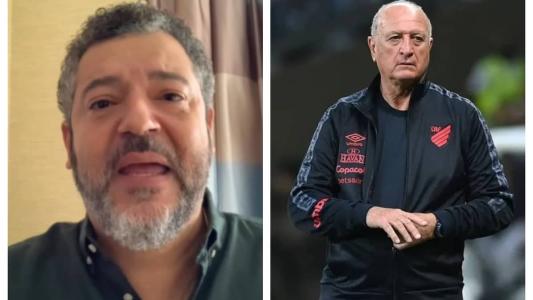 Caixa opinou sobre a contratação de Felipão pelo Galo