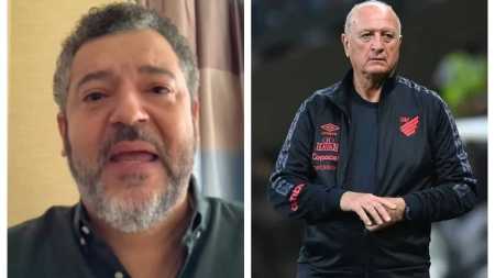 Caixa opinou sobre a contratação de Felipão pelo Galo