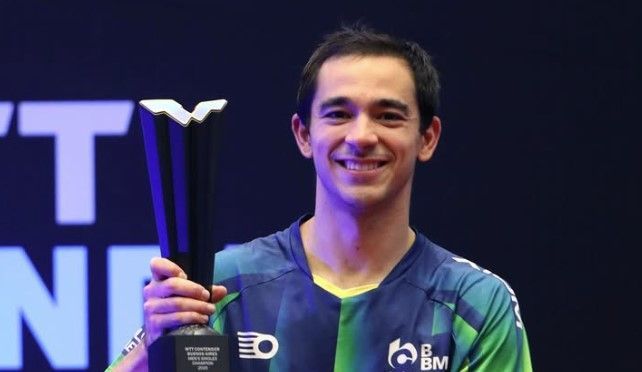 WTT Contender de Buenos Aires: Calderano fecha semana perfeita com ouro também no simples