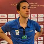 Calderano é superado na final e fica com a prata no Mundial de Tênis de Mesa