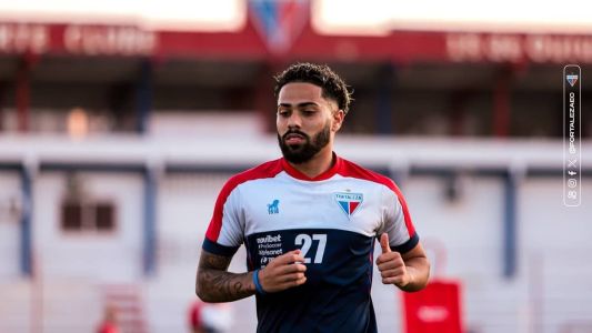 Calebe, meia-atacante do Fortaleza que deve ser titular contra o Grêmio