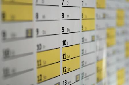 Com exceção do Natal, que será em uma quinta-feira, todos os feriados nacionais do segundo semestre cairão em finais de semana. No entanto, em abril há a possibilidade de "emendar" os feriados da Semana Santa e de Tiradentes.