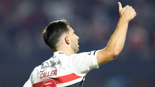 Calleri desfalca o São Paulo nesta terça-feira