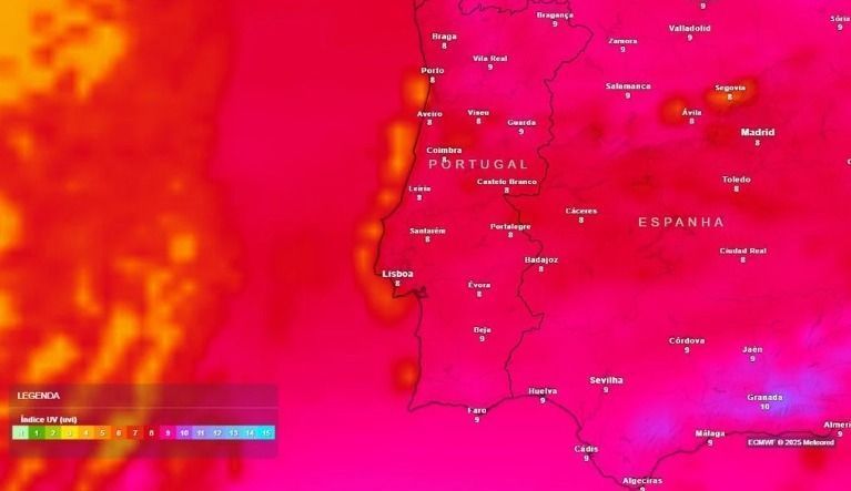 Onda de calor na Europa: Portugal deve ter dias de mais de 45°C e noites que superam 25°C