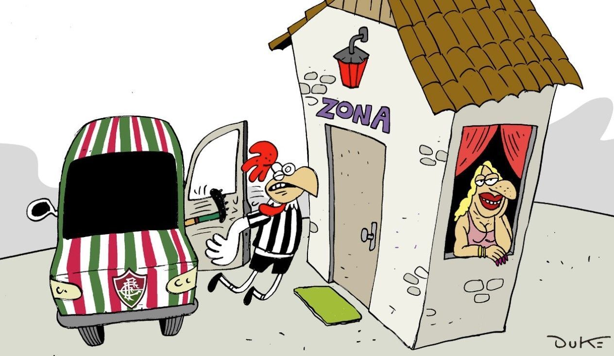 Charge do Duke | Fluminense goleia o Atlético, que vê Z4 próximo