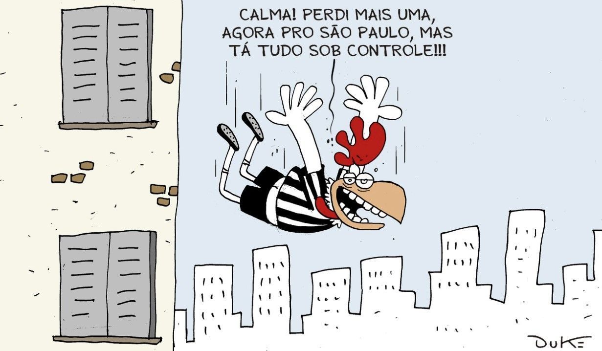 Charge do Duke | A derrota do Atlético para o São Paulo no Brasileirão