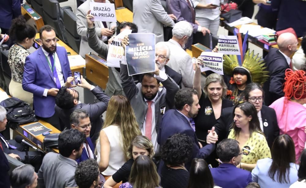 Caso Marielle: Partido Verde quer expulsar deputados que votaram contra prisão de Brazão