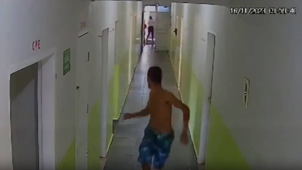 Vídeo: trio é preso após invadir hospital para tentar matar acompanhante de paciente