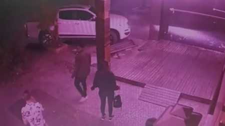 Câmera de segurança mostra o momento do atropelamento