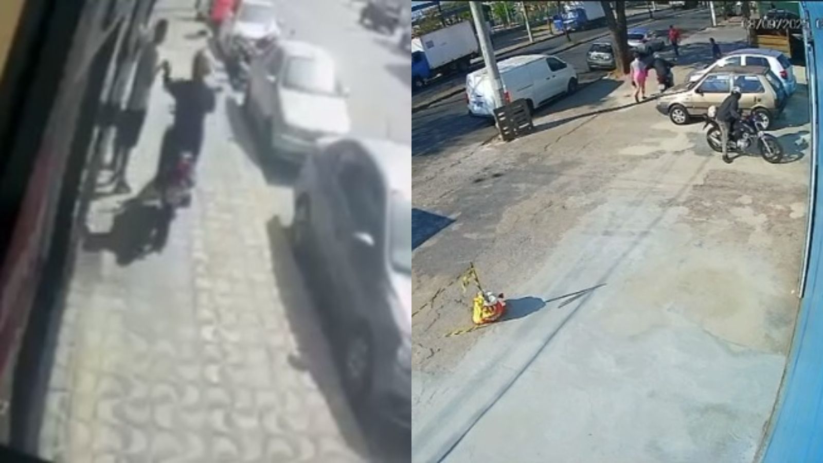 Vídeo: veja como age gangue de BH que rouba celulares usando motos em movimento
