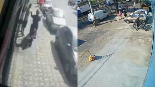 Câmeras de monitoramento flagração ações criminosas