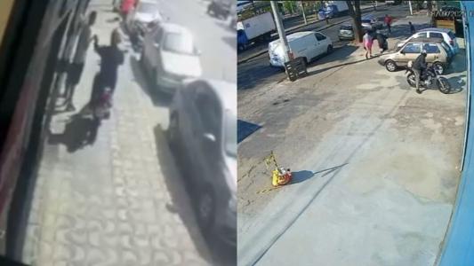 Câmeras de monitoramento flagração ações criminosas