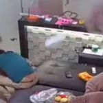 Vídeo: panela de pressão explode e pai abraça filha para protegê-la de destroços