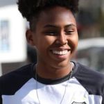 Camila, goleira do Santos, comemora convocação para a Copa do Mundo