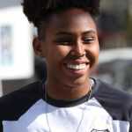 Camila, goleira do Santos, comemora convocação para a Copa do Mundo