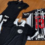 Atriz da Globo exibe camisas do Atlético: 'Escolhendo qual vou usar hoje'