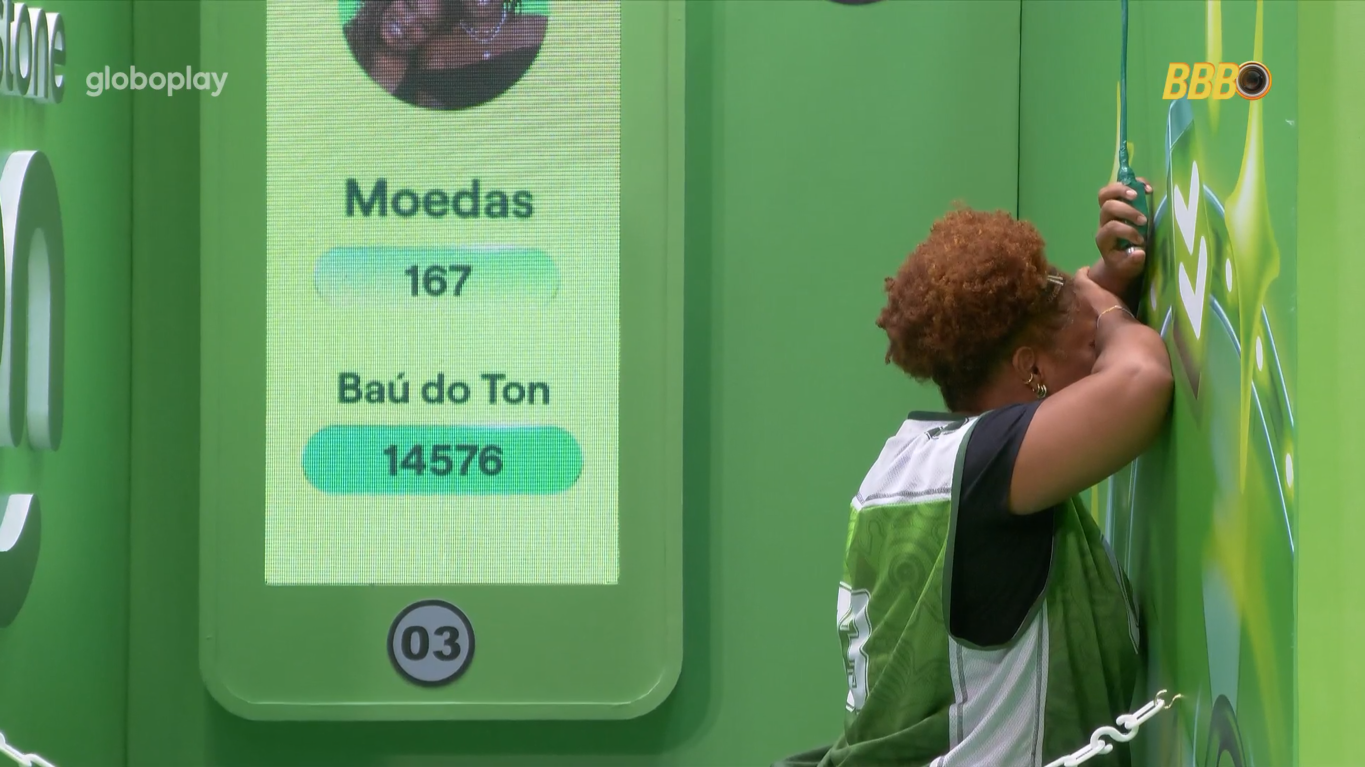 Veja o momento em que Camilla desiste da Prova do Líder do BBB 25