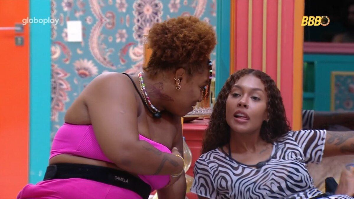 BBB 25: Giovanna promete tirar satisfação com Renata e Eva após dinâmica do Big Fone