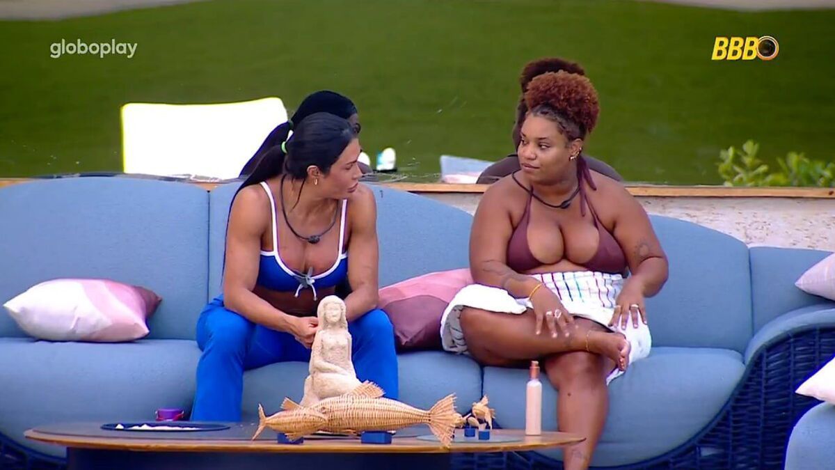 No BBB 25, Camilla se afasta de Vitória Strada e recebe apoio de Gracyanne Barbosa: 'Você tem motivos'