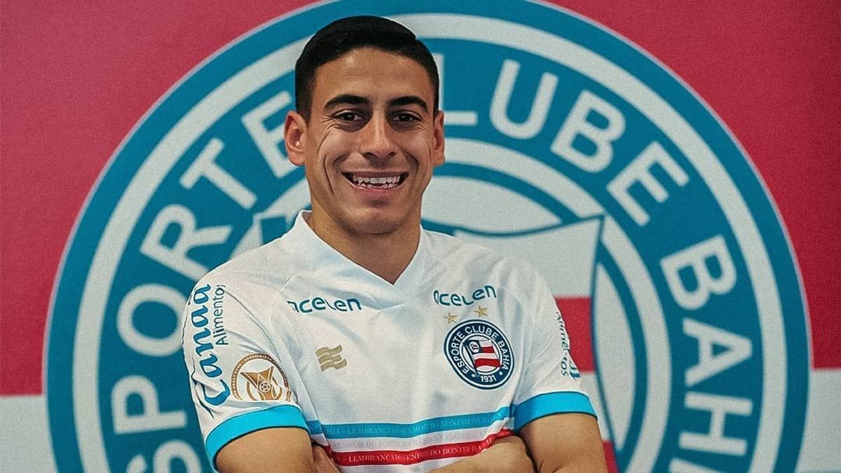 Bahia anuncia a contratação do lateral uruguaio Camilo Cándido