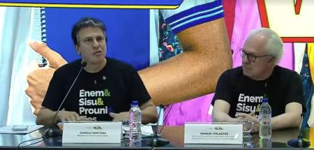As informações foram apresentadas pelo ministro da Educação, Camilo Santana, e pelo presidente do Instituto Nacional de Estudos e Pesquisas Educacionais Anísio Teixeira (Inep)