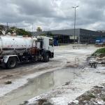 Tinta no Anel Rodoviário: sentido Rio permanece interditado após mais de 38 horas
