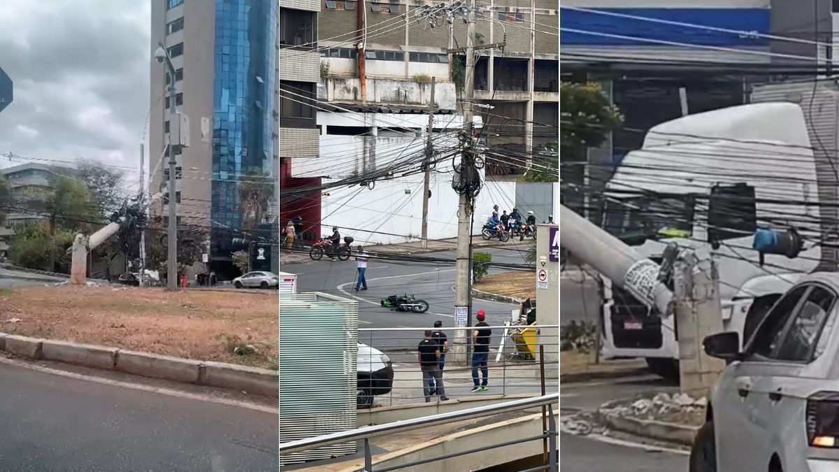 Testemunha defende motorista de carreta que arrastou cabos e derrubou postes em BH: 'Agiu com prudência'