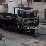 Vídeo: morador em situação de rua é suspeito de atear fogo em caminhão e em lixeiras no Eldorado 