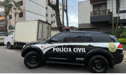 caminhão roubado rio de janeiro encontrado cascatinha juiz de fora viatura PCMG