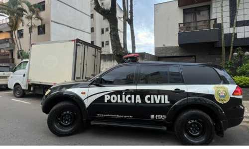 caminhão roubado rio de janeiro encontrado cascatinha juiz de fora viatura PCMG