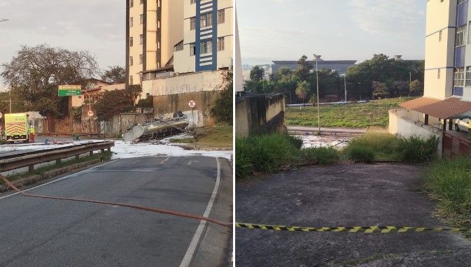 Acidente na Via Expressa: GPS indicou entrada de garagem como se fosse rua