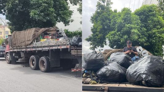 Caminhoneiro é preso com 3 toneladas de maconha e skunk na Grande BH
