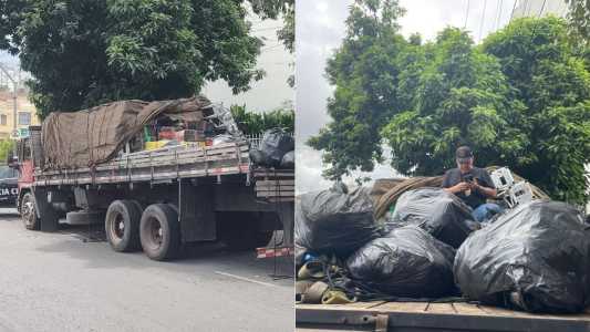 Caminhoneiro é preso com 3 toneladas de maconha e skunk na Grande BH