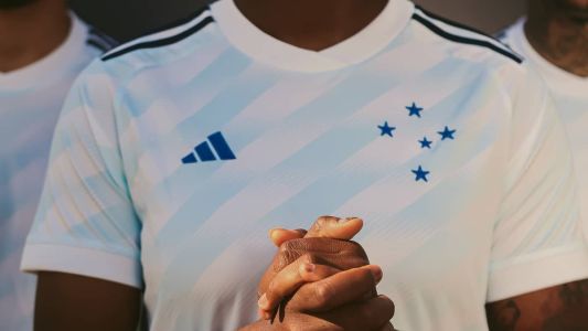 Camisa branca do Cruzeiro para a temporada 2023