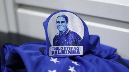 Camisa do Cruzeiro tem um patch em homenagem a Palhinha