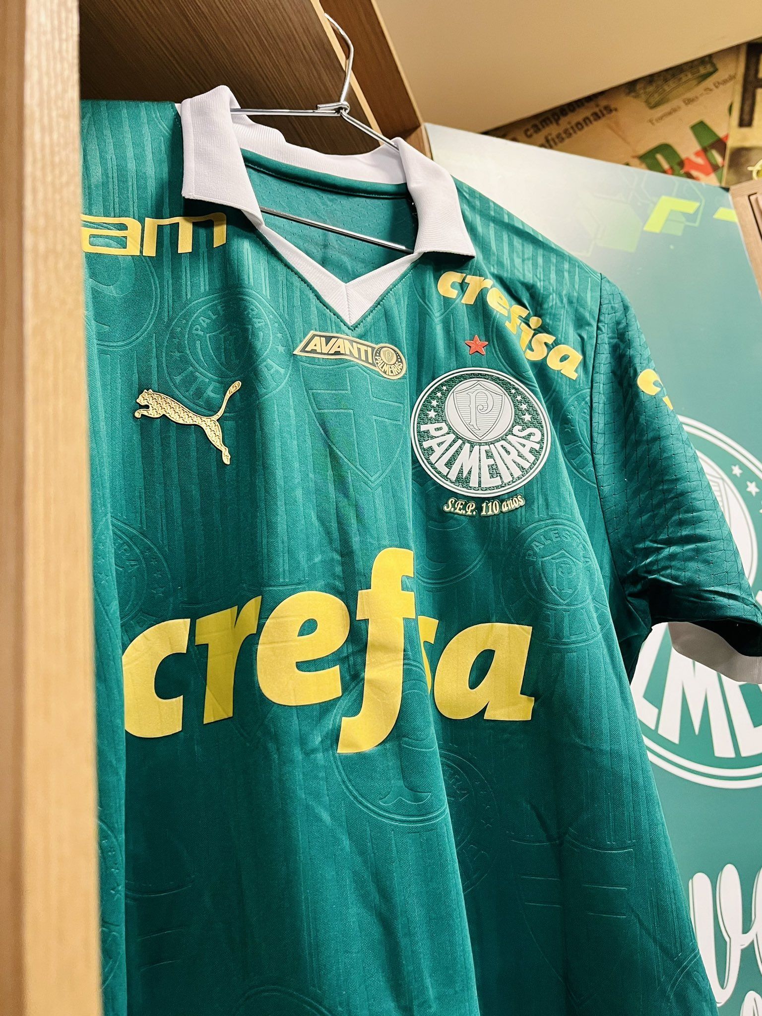 Palmeiras tem previsão para avançar com novo patrocinador máster