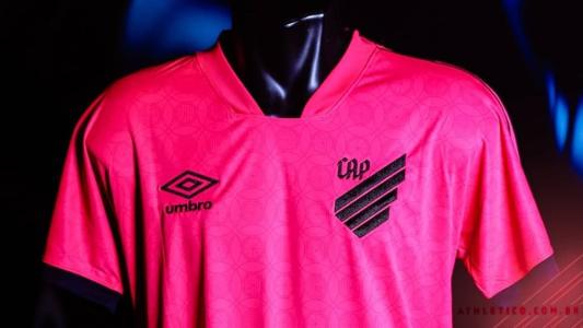 Camisa rosa do Athletico-PR