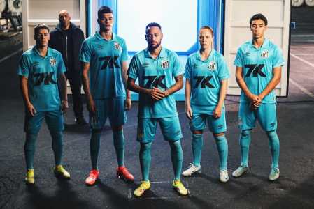 Nova camisa do Santos