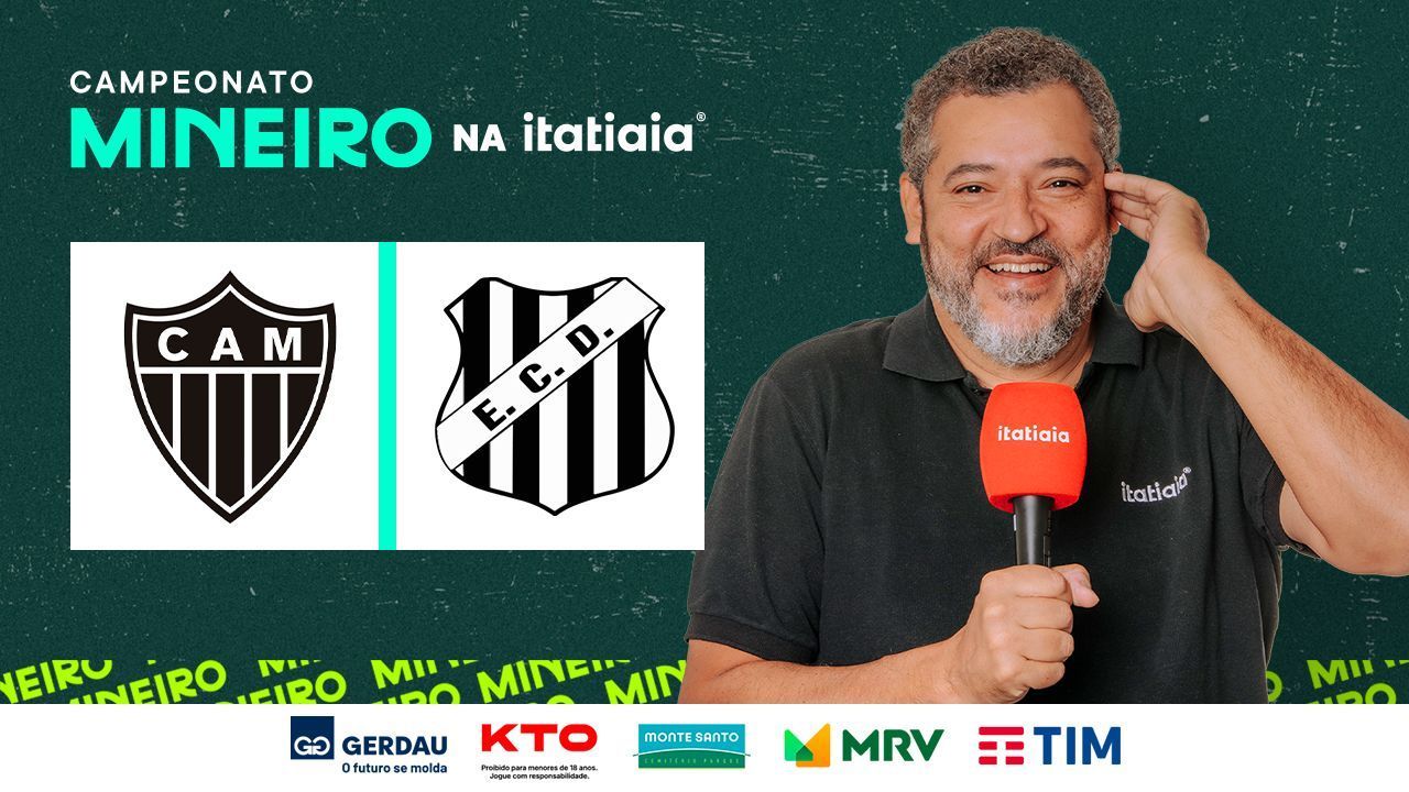 Atlético x Democrata-GV: assista, ao vivo, à transmissão da Itatiaia