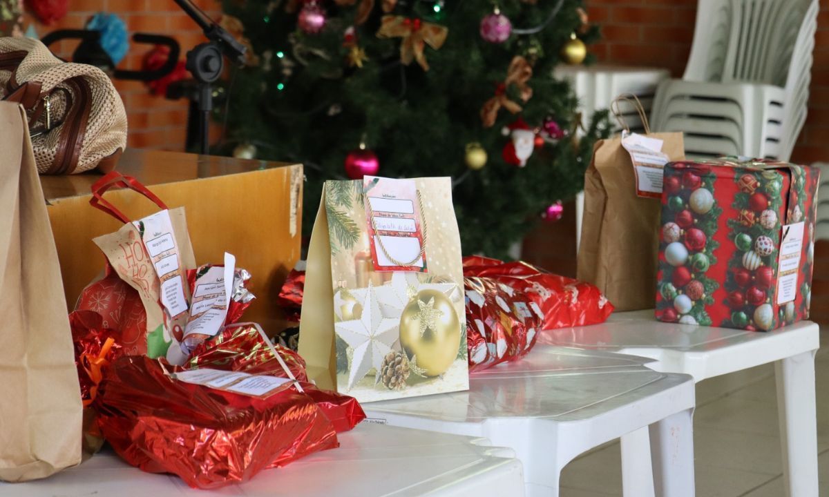 'Faça um Idoso Ainda Mais Feliz': ação entrega mais de 200 presentes em Juiz de Fora