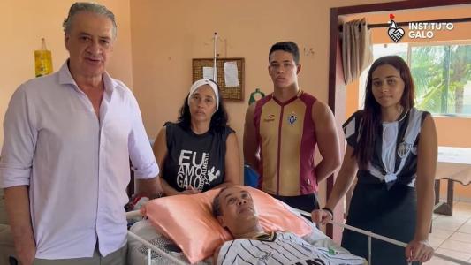 Campanha para ajudar atleticano André é realizada pelo Instituto Galo
