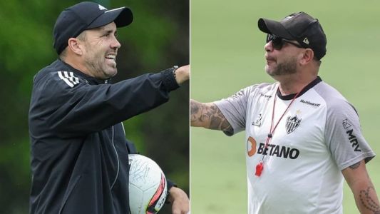 Campeões pelo Atlético, Coudet e Turco não conseguiram extrair o melhor do time