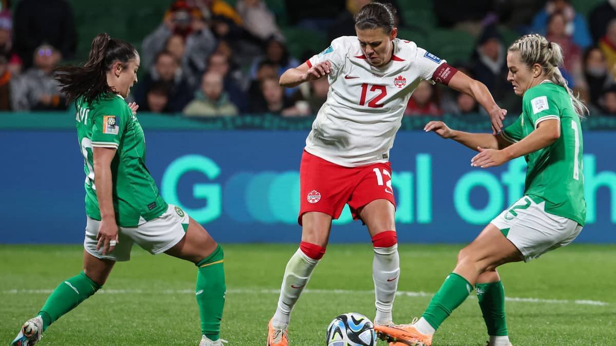 Canadá vence e elimina a Irlanda da Copa do Mundo Feminina