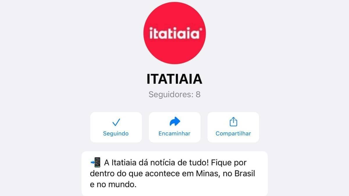 Canal da Itatiaia no WhatsApp: saiba como receber as principais notícias do dia no seu celular